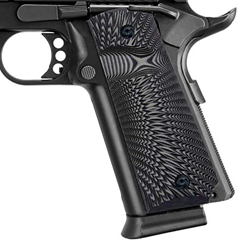 Guuun 1911 Griffe für Pistole 1911 griffschalen Full Size Grips Gewehr-Hartschalenkoffer G10 Griffe Ambi Safety Cut Big Scoop Sunburst Texture Guuun 1911 Griffe für Pistole 1911 griffschalen Full Size Grips Gewehr-Hartschalenkoffer G10 Griffe Ambi Safety Cut Big Scoop Sunburst Texture von Guuun