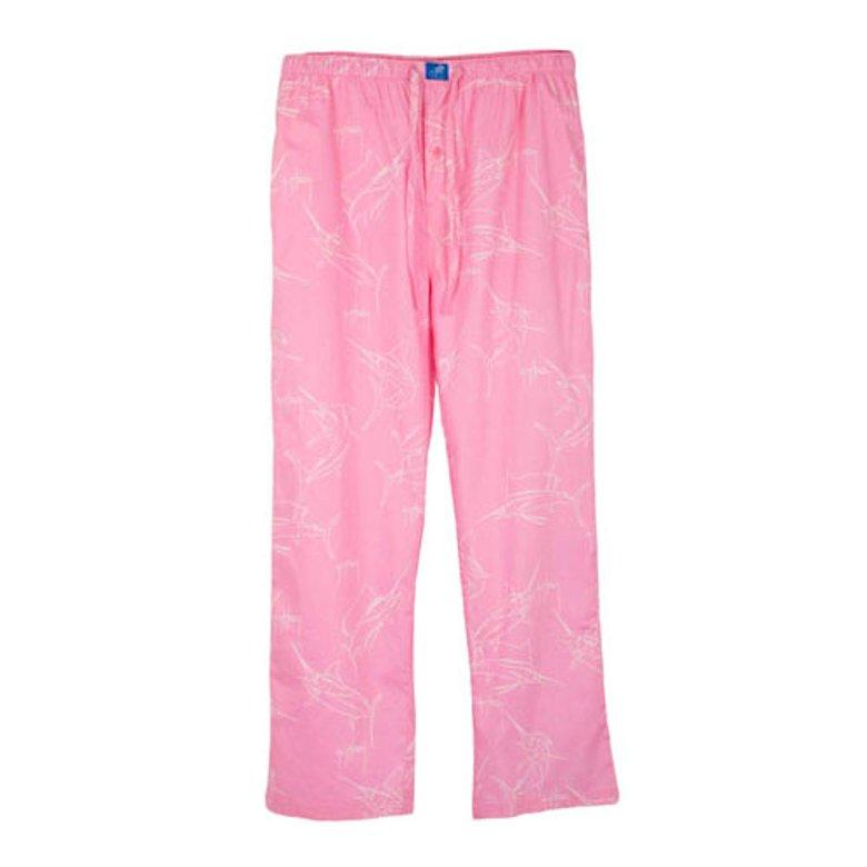 Guy Harvey Brushstroke Slam Dorm Pants Rosa L Frau von Guy Harvey