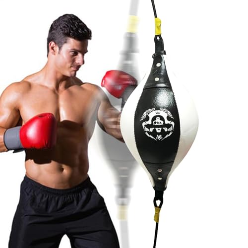 Speed Bag, Heavy Duty Boxing Training Ball, Stress Relief Boxing Bag for Teens and Adults, Speed Training Bag, Boxing Fitness Equipment Punching Ball, Perfect for Enhanced Fitness and Coordination von Gvblkq