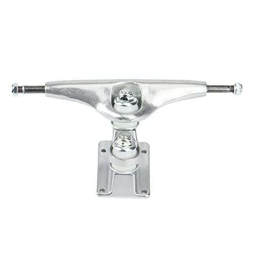 Gvvsjgdbis 1 StüCk Double Floor Longboard Trucks 6,25 Skateboard Bracket Trucks Casting Rear Truck Silver SHR90A von Gvvsjgdbis