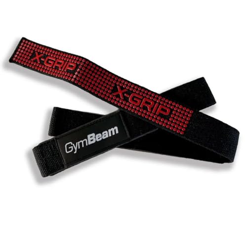 GymBeam X-Grip Zughilfen - Kraftsport-Lifting-Straps für verbesserten Griff, robuste Baumwoll-Mischung mit Anti-Rutsch-Beschichtung, Zughilfen fürs Krafttraining GymBeam X-Grip Zughilfen - Kraftsport-Lifting-Straps für verbesserten Griff, robuste Baumwoll-Mischung mit Anti-Rutsch-Beschichtung, Zughilfen fürs Krafttraining von GymBeam