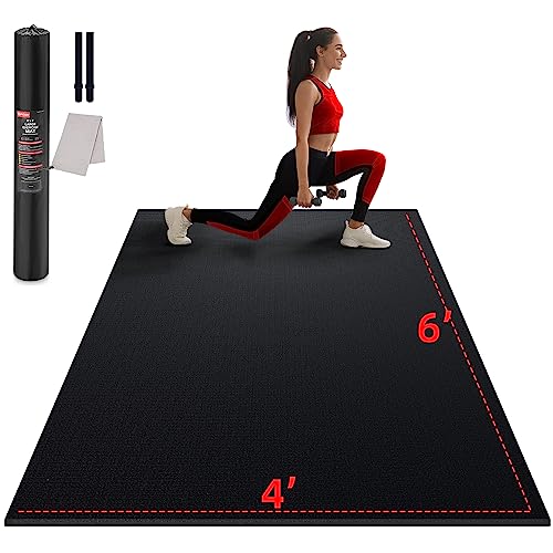 GymCope Yoga Matte Groß, 183cmx122cm breite Trainingsmatte Sportmatte XXL, 7mm Dicke Fitnessmatte rutschfest, Bodenschutzmatte Gymnastikmatte Spielmatte Pilates Matte für zuhause, Gym GymCope Yoga Matte Groß, 183cmx122cm breite Trainingsmatte Sportmatte XXL, 7mm Dicke Fitnessmatte rutschfest, Bodenschutzmatte Gymnastikmatte Spielmatte Pilates Matte für zuhause, Gym von GymCope