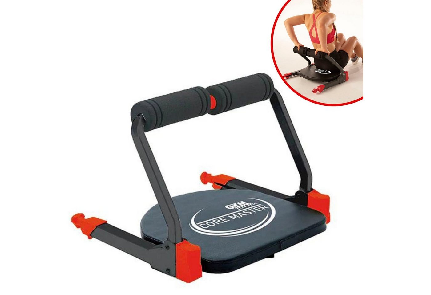 Gymform® Ganzkörpertrainer Core Master, (mit Trainingsanleitung), Fitnesswunder - kleines & kompaktes Fitnessgerät für Zuhause von Gymform®
