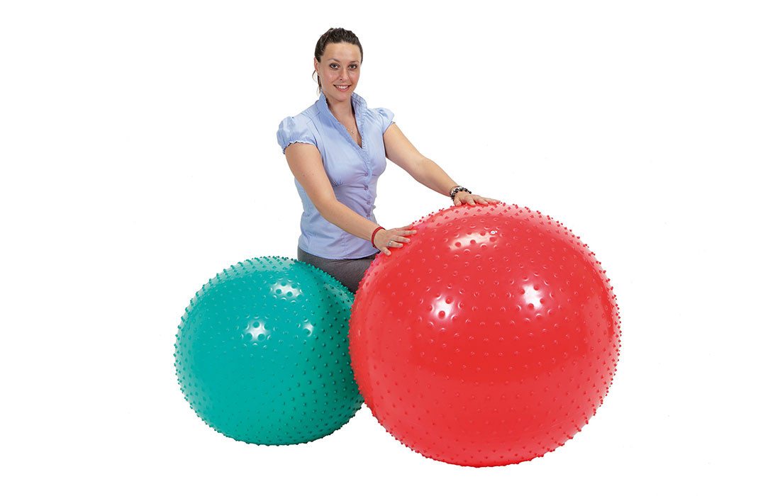 Gymnic Gymnastikball Therasensory Ball - Durchmesser 65/100 cm in verschiedenen Farben von Gymnic