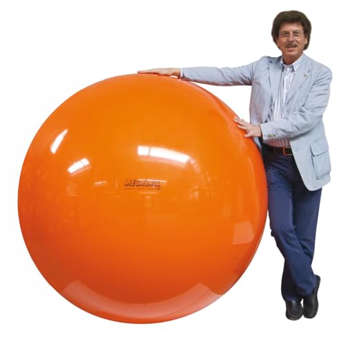 GYMNIC Mega Gymnastikball, Orange, Durchmesser 150 cm von GYMNIC