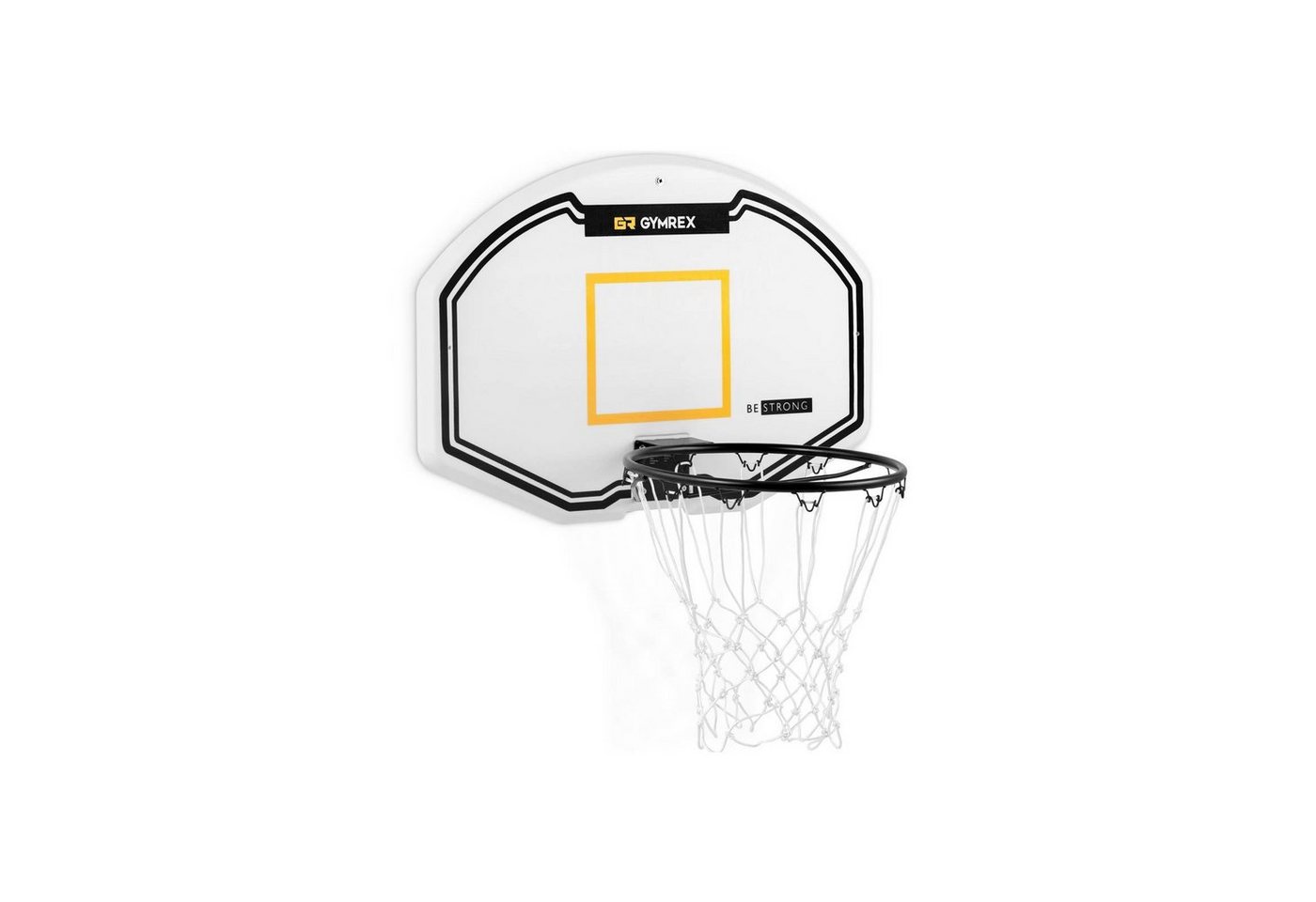 Gymrex Basketballständer Basketballbrett mit Korb 91x61 cm wetterfest Basketballring Ø 42,5 cm von Gymrex