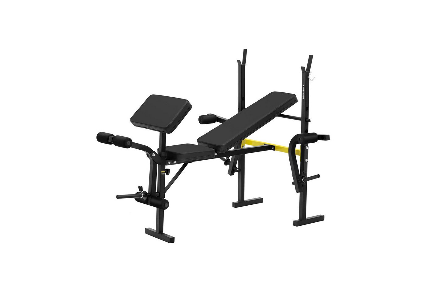 Gymrex Hantelbank Multifunktionshantelbank Hantelbank bis 100 kg belastbar verstellbar Gymrex Hantelbank Multifunktionshantelbank Hantelbank bis 100 kg belastbar verstellbar von Gymrex