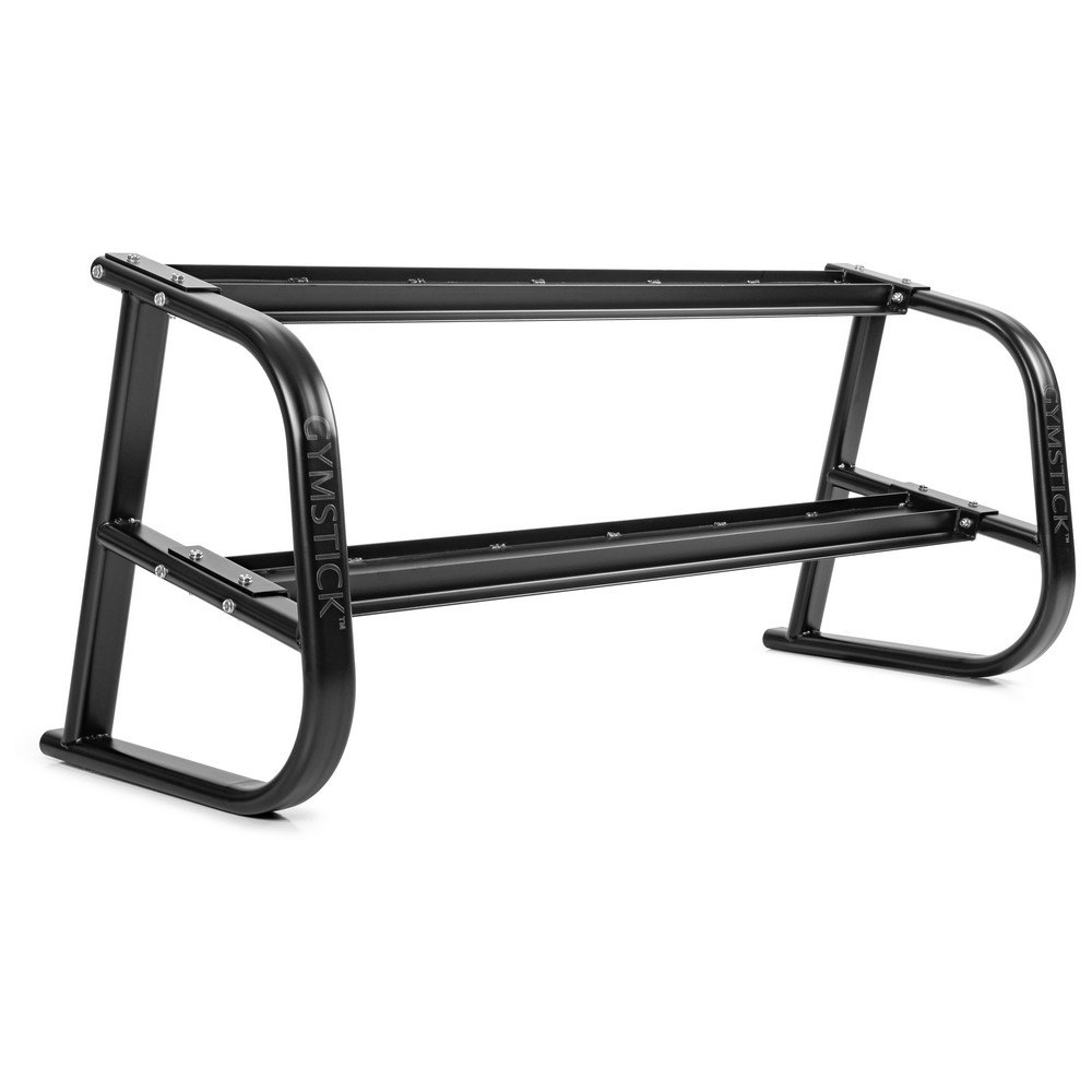 Gymstick 2-layer Rack For Dumbbells Schwarz 160 cm von Gymstick