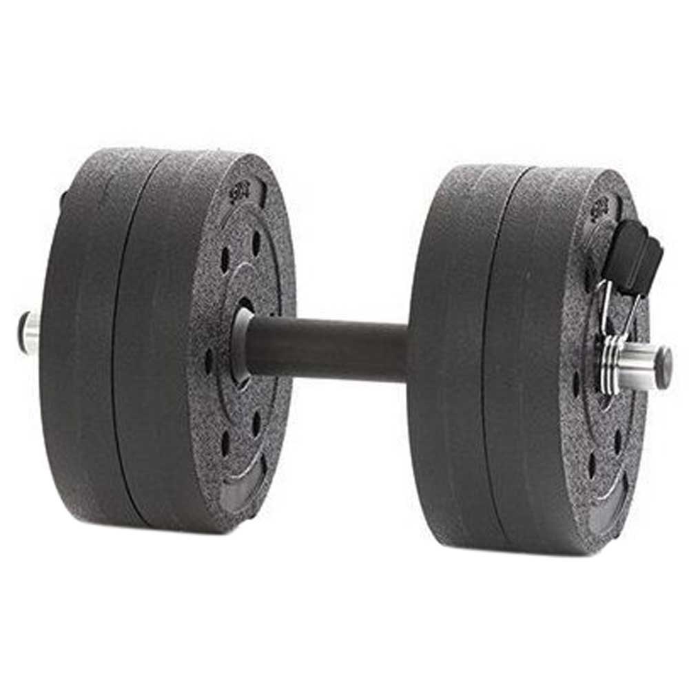 Gymstick Active 10kg Vinyl Set Dumbbell Schwarz 10 kg von Gymstick