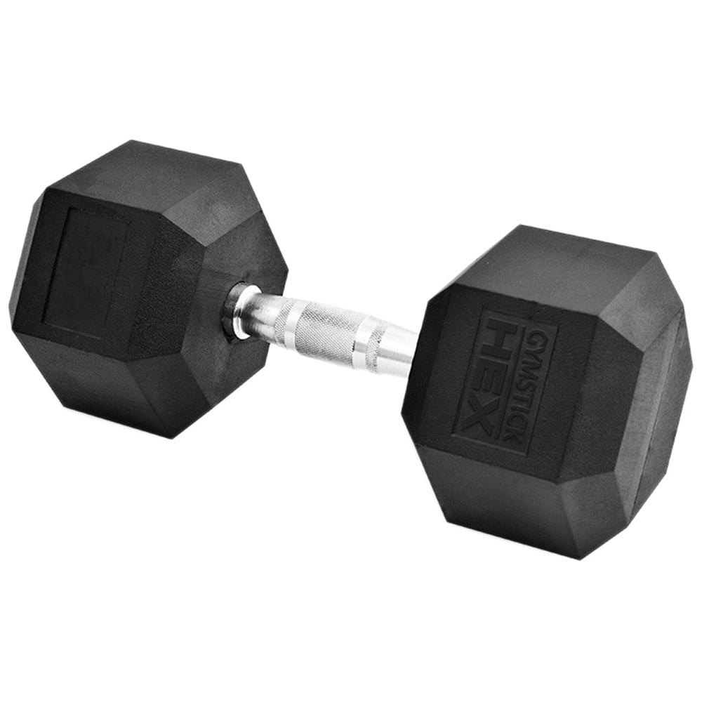 Gymstick Hex Dumbbell 7kg Unit Schwarz 7 kg von Gymstick