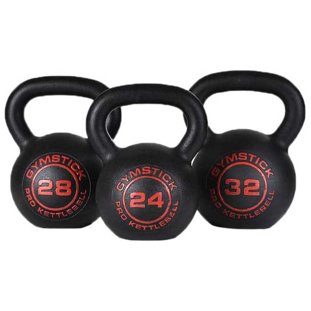 Gymstick Pro 10kg Kettlebell Schwarz 10 kg von Gymstick