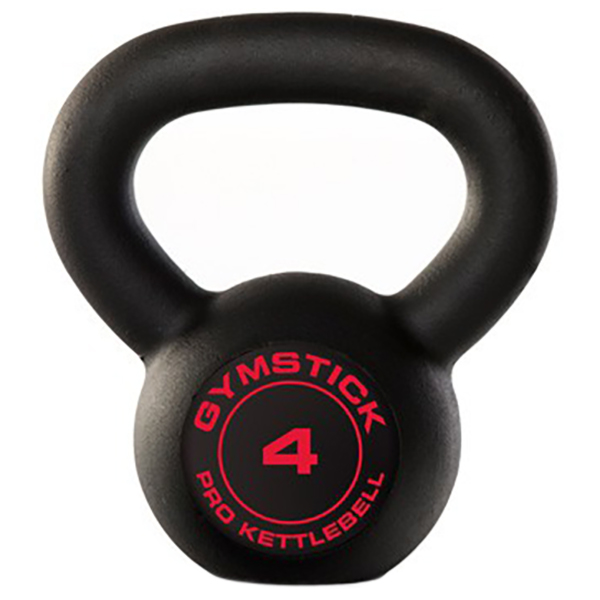 Gymstick - Pro Kettlebell - Functional Training Gr 4 kg;6 kg;8 kg schwarz von Gymstick