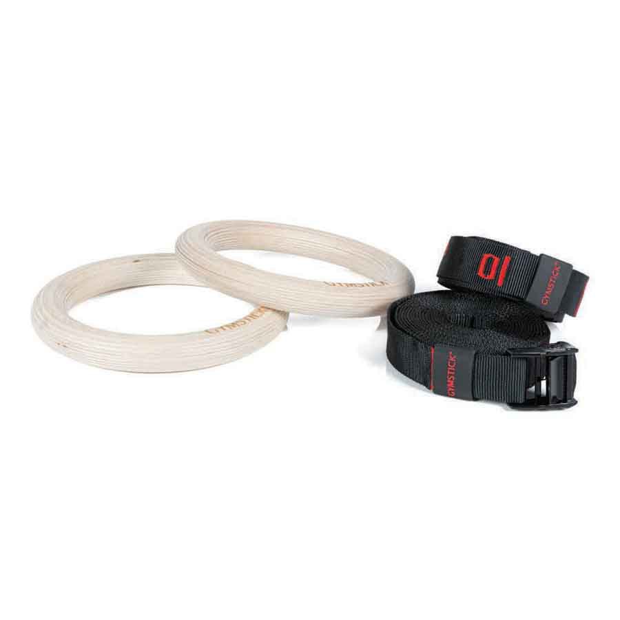 Gymstick Wooden Power Rings Hoop Weiß,Schwarz Gymstick Wooden Power Rings Hoop Weiß,Schwarz von Gymstick