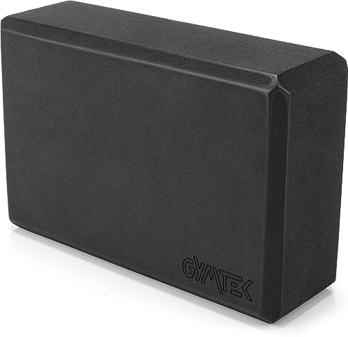 Gymtek Yoga Block für Yoga und Pilates Training, Yoga für Anfänger, EVA-Schaum Yogablock, Hochwertige Yoga Klötze, Fitness Zubehör, Yoga Blöcke für Pilates, Gymnastik, Joga und Meditiation, Schwarz Gymtek Yoga Block für Yoga und Pilates Training, Yoga für Anfänger, EVA-Schaum Yogablock, Hochwertige Yoga Klötze, Fitness Zubehör, Yoga Blöcke für Pilates, Gymnastik, Joga und Meditiation, Schwarz von Gymtek