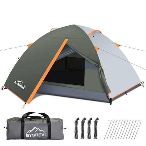 Gysrevi Camping Zelt Wurfzelt Zelt 2 Personen Kuppelzelte Wasserdicht Winddicht Dome Tent Ultraleicht Zelt für Camping Outdoor Trekking Gysrevi Camping Zelt Wurfzelt Zelt 2 Personen Kuppelzelte Wasserdicht Winddicht Dome Tent Ultraleicht Zelt für Camping Outdoor Trekking von Gysrevi