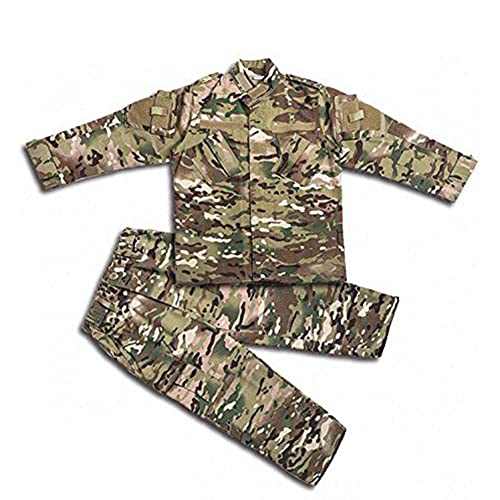 H World EU Taktische Airsoft-Kinderkleidung BDU Jagd Militär Camouflage Kampf Uniform Kostüm Jacke Hemd und Hose von H World EU