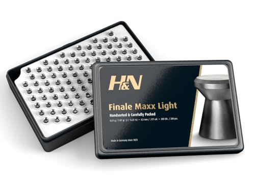 H&N Finale Maxx-Box Light - 4,50 mm / .177 Cal. - 200 Stück H&N Finale Maxx-Box Light - 4,50 mm / .177 Cal. - 200 Stück von H&N Sport