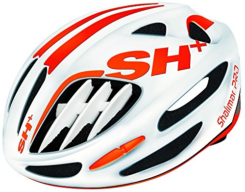 H&S SH bh173841000ws1214, Helm Fahrrad Herren, Weiß/Orange Matt, 53 – 57 von H&S