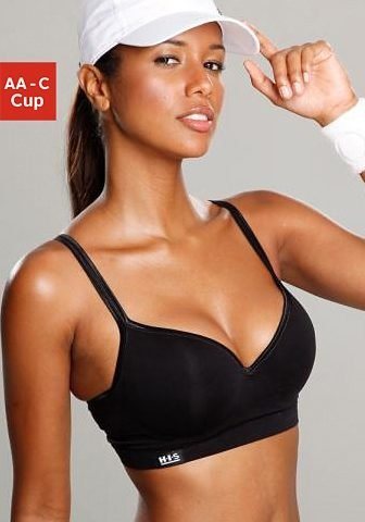H.I.S Sport-BH mit Push-up-Kissen, für leichte Belastbarkeit H.I.S Sport-BH mit Push-up-Kissen, für leichte Belastbarkeit von H.I.S