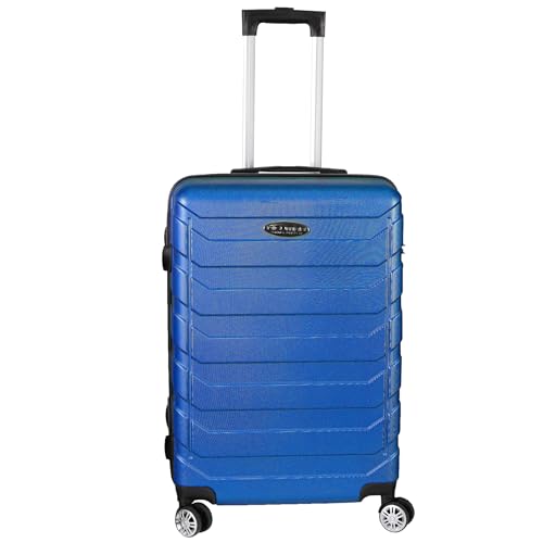 H4L Koffer Trolley Reisekoffer Hartschalenkoffer ABS Blau 44x27x64cm 4 Rollen H4L Koffer Trolley Reisekoffer Hartschalenkoffer ABS Blau 44x27x64cm 4 Rollen von H4L