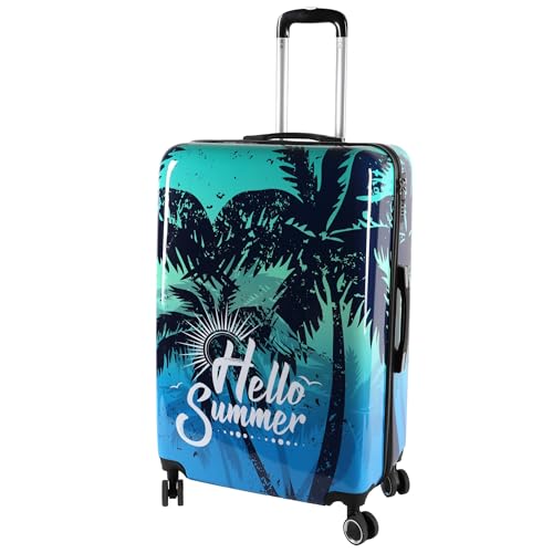 H4L Reisekoffer Koffer Hartschalenkoffer Reisetrolley Blau Größe L 77x50x29cm H4L Reisekoffer Koffer Hartschalenkoffer Reisetrolley Blau Größe L 77x50x29cm von H4L