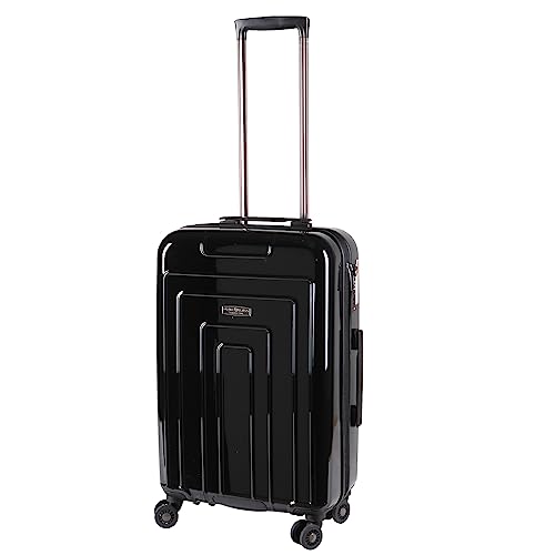 Hartschalenkoffer Reisekoffer Koffer Hardcase Hochglanz Schwarz robust 58X40X23 cm Hartschalenkoffer Reisekoffer Koffer Hardcase Hochglanz Schwarz robust 58X40X23 cm von H4L