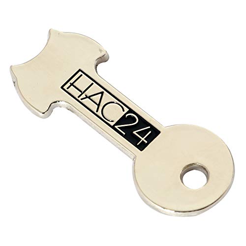 HAC24 Einkaufswagenlöser Metall Schlüsselanhänger Silber Universal Einkaufswagen Chip Abziehbarer Einkaufswagenlöser 6cm HAC24 Einkaufswagenlöser Metall Schlüsselanhänger Silber Universal Einkaufswagen Chip Abziehbarer Einkaufswagenlöser 6cm von HAC24
