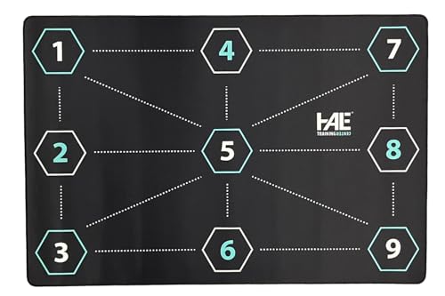 HALE | Floorball Training Center - perfektes Training Tool, Matte 900 x 600 mm, kompakt zusammenrollbar, für das Schläger Handling und Ballgefühl HALE | Floorball Training Center - perfektes Training Tool, Matte 900 x 600 mm, kompakt zusammenrollbar, für das Schläger Handling und Ballgefühl von HAE