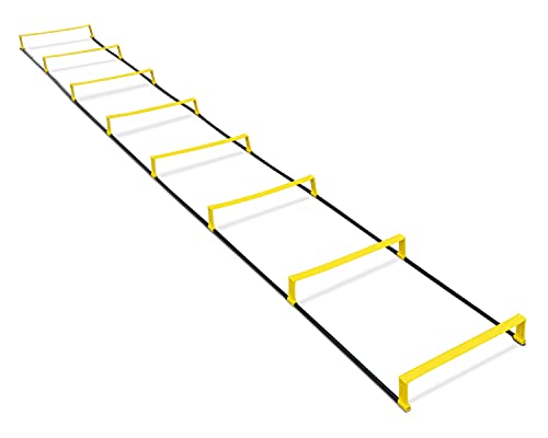 HAEST Erhöhte Koordinationsleiter - 4,12 m - 55 cm Schwellenabstand HAEST Erhöhte Koordinationsleiter - 4,12 m - 55 cm Schwellenabstand von HAEST