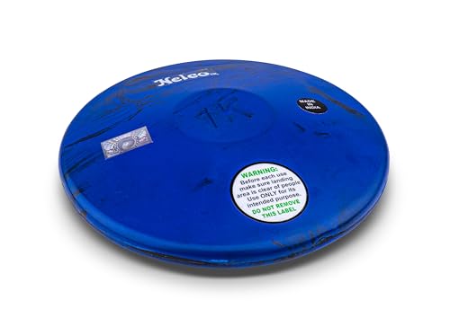 HAEST Nelco Diskus Blue Fusion 1,00 kg | Gummidiskus | Trainingsdiskus | 180 mm Durchmesser | Wettkampfstandard für Frauen | Auffällige Farbe HAEST Nelco Diskus Blue Fusion 1,00 kg | Gummidiskus | Trainingsdiskus | 180 mm Durchmesser | Wettkampfstandard für Frauen | Auffällige Farbe von HAEST