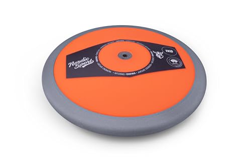 HAEST Nordic Viking Diskus 1,00 kg | Wettkampfdiskus | 76% Ringgewicht | Klassischer Standard | Wettkampfstandard für Athleten HAEST Nordic Viking Diskus 1,00 kg | Wettkampfdiskus | 76% Ringgewicht | Klassischer Standard | Wettkampfstandard für Athleten von HAEST