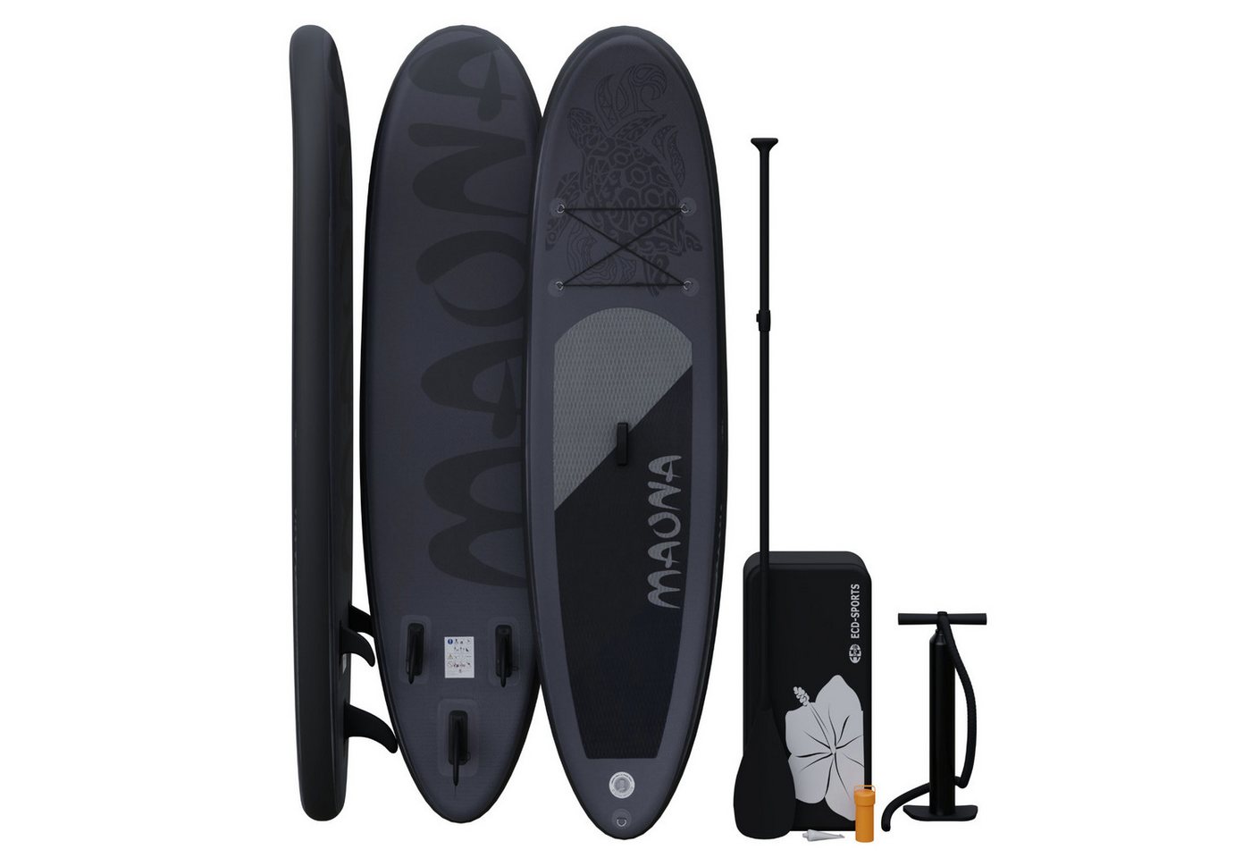 HAGO Inflatable SUP-Board Stand Up Paddle-Board MAONA SUP Board Komplettset 308 cm Länge Alu-Pad HAGO Inflatable SUP-Board Stand Up Paddle-Board MAONA SUP Board Komplettset 308 cm Länge Alu-Pad von HAGO