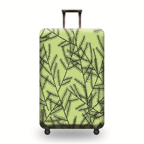 HAHII Reisegepäckhülle Kofferschutz Elastisch Trolley Koffer Schutzhülle passt, grün, M（22-24in） von HAHII