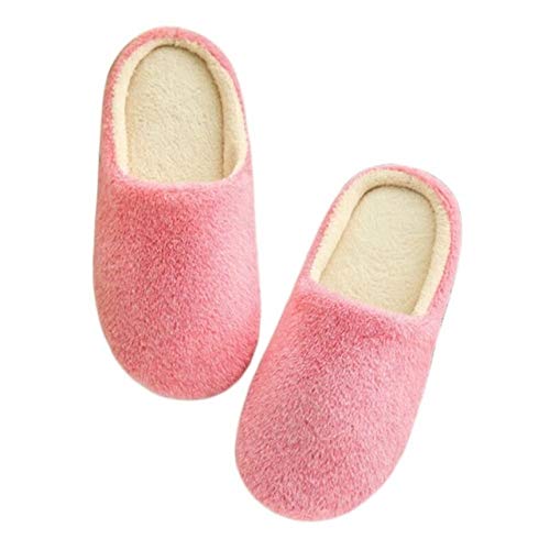 Winter Pantoffeln Frauen Indoor House Plüsch Weiche Süße Baumwolle Hausschuhe Schuhe Rutschfesten Boden Hausschuhe Frauen Rutschen Für Schlafzimmer, Rosa, 45 Winter Pantoffeln Frauen Indoor House Plüsch Weiche Süße Baumwolle Hausschuhe Schuhe Rutschfesten Boden Hausschuhe Frauen Rutschen Für Schlafzimmer, Rosa, 45 von HAIBI