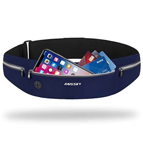 HAISSKY Laufgürtel für Handy,Hüfttaschen Sportgürtel Lauftasche, Lauftasche Running Belt wasserdichte Super dünn für Joggen, Fitness, Radfahren und Reisen bis zu 6,9" HAISSKY Laufgürtel für Handy,Hüfttaschen Sportgürtel Lauftasche, Lauftasche Running Belt wasserdichte Super dünn für Joggen, Fitness, Radfahren und Reisen bis zu 6,9" von HAISSKY