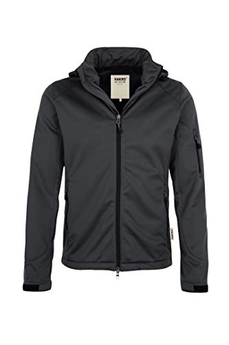 HAKRO Softshell-Jacke Ontario - 848 - anthrazit - Größe: M von HAKRO