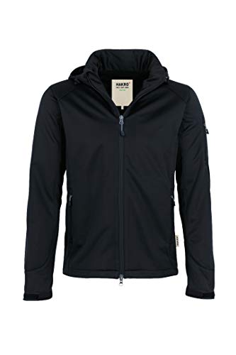 HAKRO Softshell-Jacke Ontario - 848 - schwarz - Größe: S von HAKRO