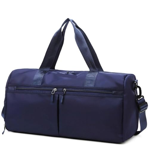 Sporttasche 19-Zoll-Weekend-Reisetasche Mit Schuhfach, Nasstasche Und Gepäck-Übernachtungstasche Reisetasche (Color : D, Size : 50 * 24 * 25cm) von HALAHAI