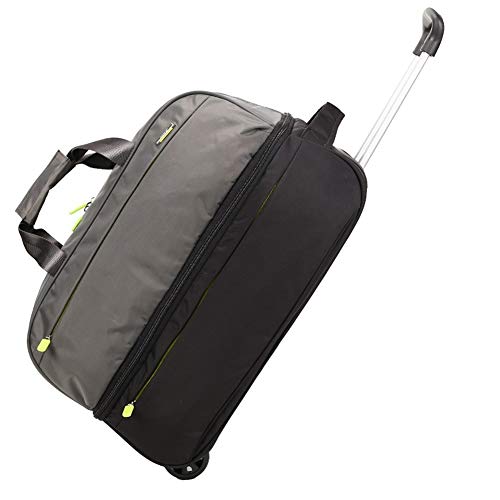 HALCARRY Gepäck Reisetasche Reisetasche mit Rollen, 2 Räder, Schwarz kleine Überraschung von HALCARRY