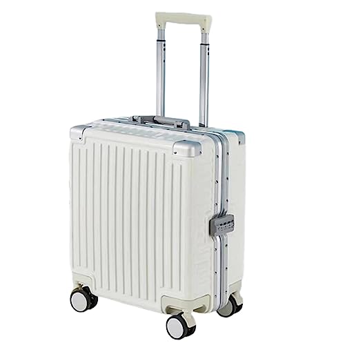 HALCARRY Tragbare Gepäckkoffer mit Rädern Handgepäck mit großer Kapazität Verschleißfester Koffer Abnehmbare Trennwand Gepäck Exquisite von HALCARRY