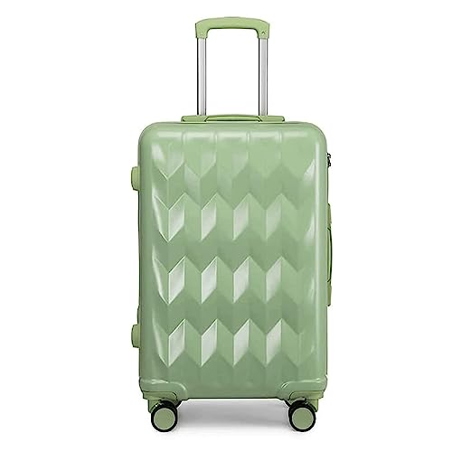 HALCARRY Tragbare Gepäckkoffer mit Rollen, großes Fassungsvermögen, gefüttertes Gepäck, langlebiges Handgepäck mit harten Kanten, tragbare Koffer mit Zahlenschloss, exquisit von HALCARRY