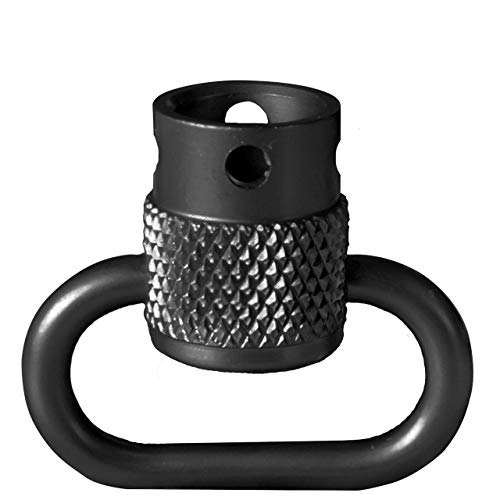 HALDER Unisex – Erwachsene Push & GO Aufnahmebuchse mit Bügel für Riemenbügel, Ø 9,5 x 1 mm, schwarz, 6,0 mm / 23 mm von HALDER