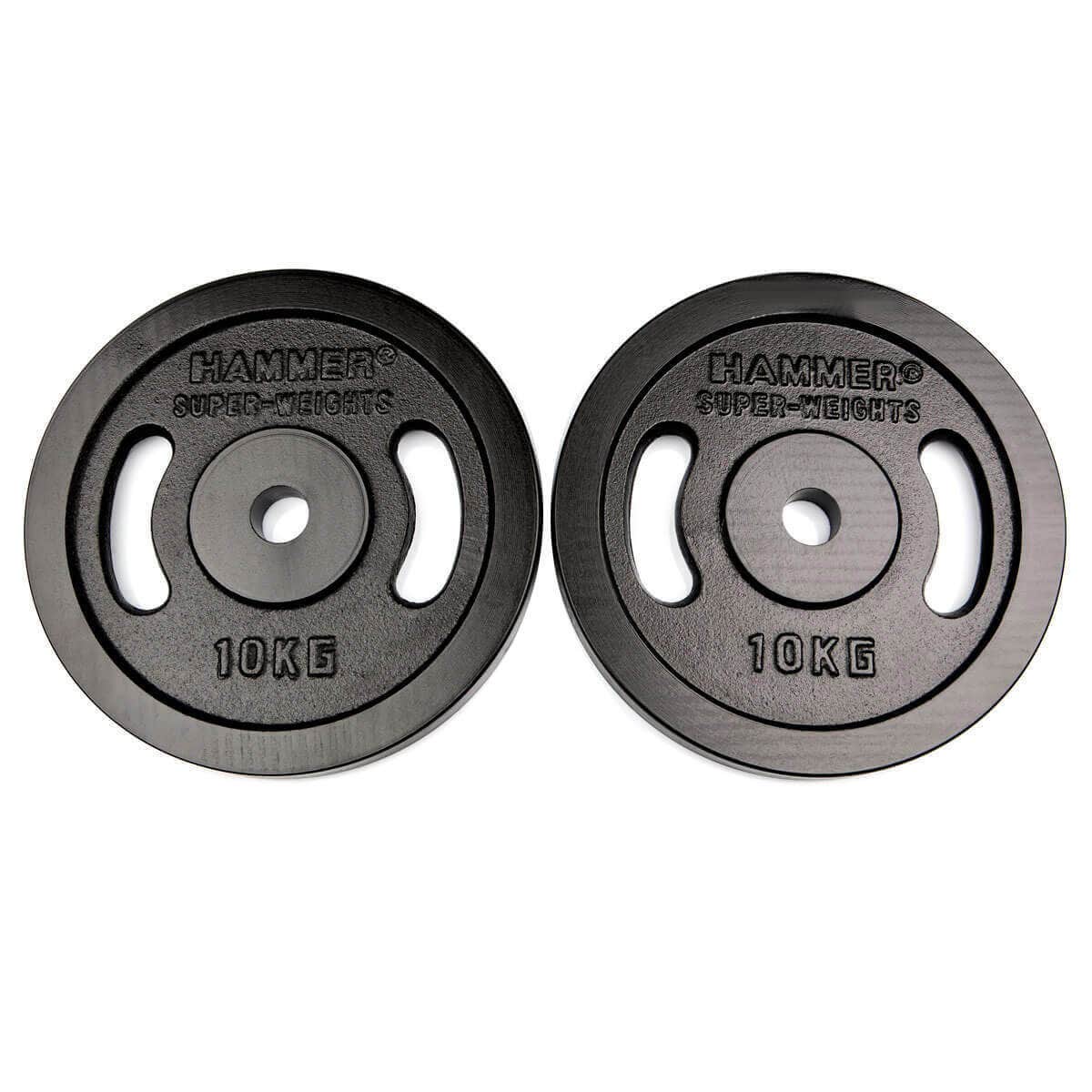 HAMMER Hanteln und Gewichte Hantelscheibe 30 mm 10 kg HAMMER Hanteln und Gewichte Hantelscheibe 30 mm 10 kg von HAMMER