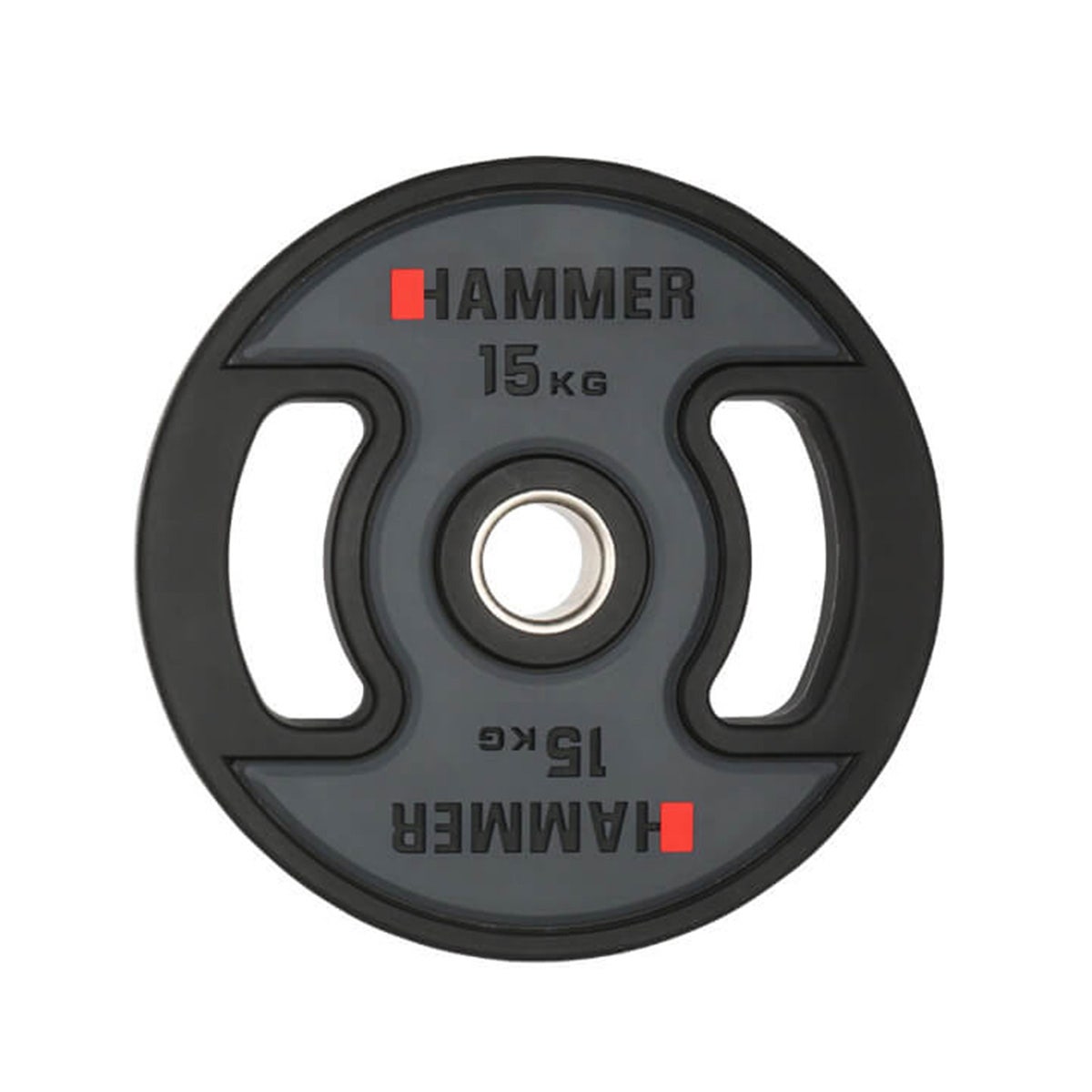 HAMMER Hanteln und Gewichte Hantelscheibe 50 mm 15 kg, PU HAMMER Hanteln und Gewichte Hantelscheibe 50 mm 15 kg, PU von HAMMER