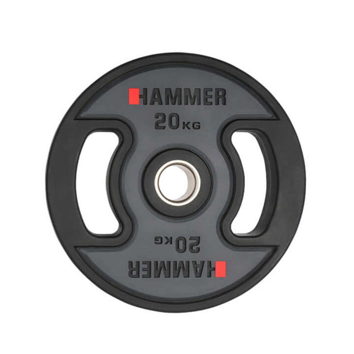 HAMMER Hanteln und Gewichte Hantelscheibe 50 mm 20 kg, PU HAMMER Hanteln und Gewichte Hantelscheibe 50 mm 20 kg, PU von HAMMER
