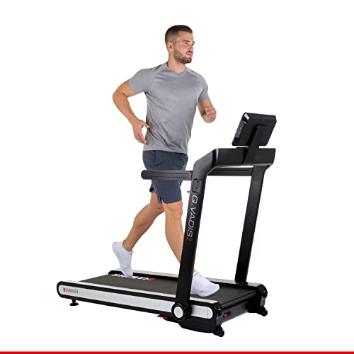 HAMMER Laufband Q. Vadis 3.0, 100% vormontiertes Laufband, senkrechte Klappfunktion, LCD-Anzeige, App-Steuerung, Kinomap, Zwift, 12 Trainings-Programme, 5 PS, 18 km/h, 140 x 48 cm Lauffläche HAMMER Laufband Q. Vadis 3.0, 100% vormontiertes Laufband, senkrechte Klappfunktion, LCD-Anzeige, App-Steuerung, Kinomap, Zwift, 12 Trainings-Programme, 5 PS, 18 km/h, 140 x 48 cm Lauffläche von HAMMER