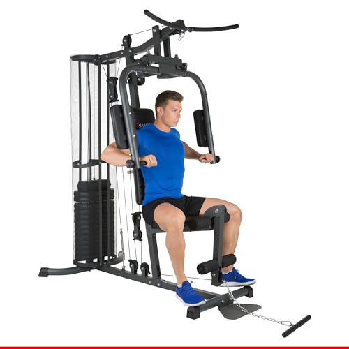 HAMMER Ultra Kraftstation, schwarz, 167 x 105 x 200 cm - Fitnessgeräte für Zuhause, Krafttraining, Fitnessstation, Home Gym HAMMER Ultra Kraftstation, schwarz, 167 x 105 x 200 cm - Fitnessgeräte für Zuhause, Krafttraining, Fitnessstation, Home Gym von HAMMER