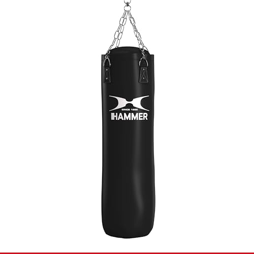 Hammer Boxsack Kunstleder Kick, Schwarz, 180 cm, 93218 Hammer Boxsack Kunstleder Kick, Schwarz, 180 cm, 93218 von HAMMER
