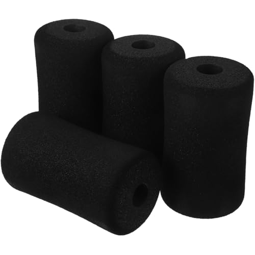 HANABASS 4 Stück Fuß Schaumstoff Pads, Roller-Pufferrohr-Abdeckungen Für Multifunktions Hantelbank Klappbar, Schrägbank, Bauchmuskeltrainer, Seated Leg Extension Fitness Equipment HANABASS 4 Stück Fuß Schaumstoff Pads, Roller-Pufferrohr-Abdeckungen Für Multifunktions Hantelbank Klappbar, Schrägbank, Bauchmuskeltrainer, Seated Leg Extension Fitness Equipment von HANABASS