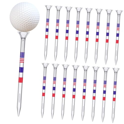 HANABASS 50 Stück Golf-Tee Golfball Befestigungsständer Für Golfbälle Nägel Für Golfbälle Golfzubehör Inhaber Von Golftrainings Golf-Trainings-t-Shirts Halter Für Golfbälle Plastik von HANABASS